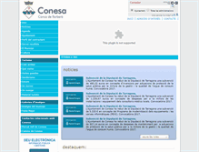 Tablet Screenshot of conesa.altanet.org